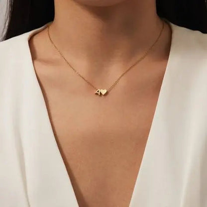 Collar de Inicial con Corazón