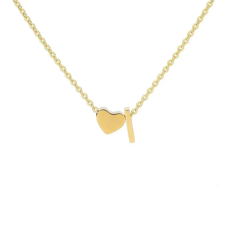 Collar de Inicial con Corazón