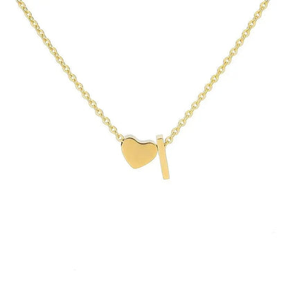 Collar de Inicial con Corazón