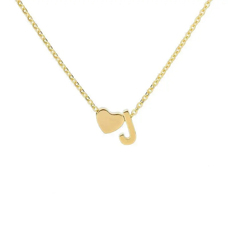 Collar de Inicial con Corazón