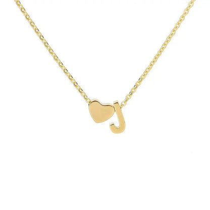 Collar de Inicial con Corazón