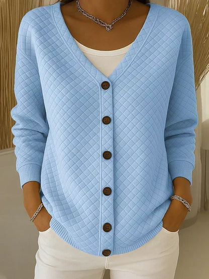Leonor | Chaqueta de algodón con botones