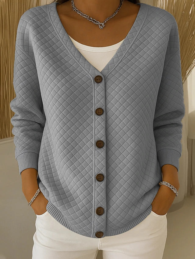 Leonor | Chaqueta de algodón con botones