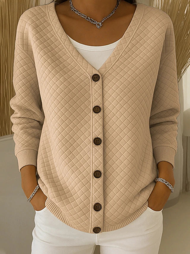 Leonor | Chaqueta de algodón con botones