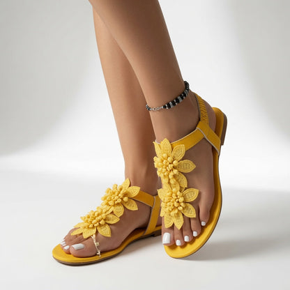 Lysoréa™ — Sandalias Florales Ergonométricas Confort Estival