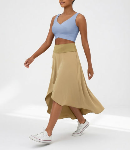 Lyséna™ | Falda Asimétrica Fluida y Elegante