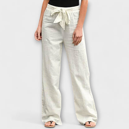 Diana - Pantalones de lino