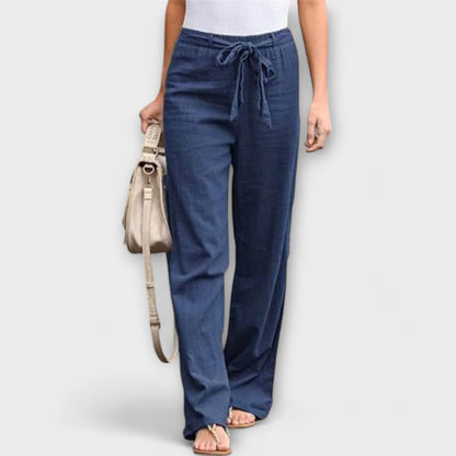 Diana - Pantalones de lino