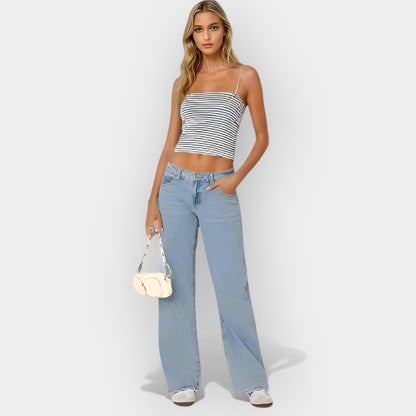 Romana - Jeans de tiro bajo