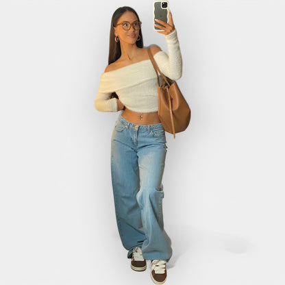 Romana - Jeans de tiro bajo