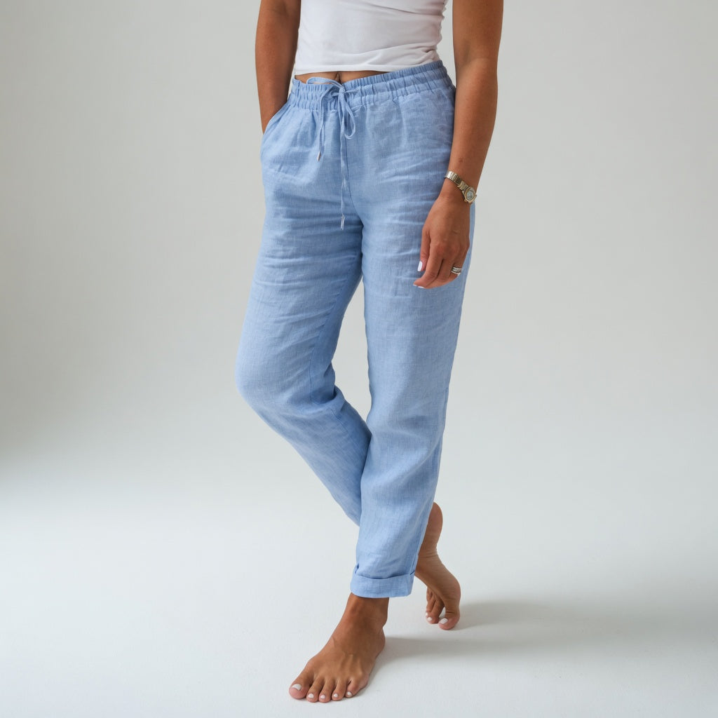 Pantalón de algodón 100% cómodo y ligero
