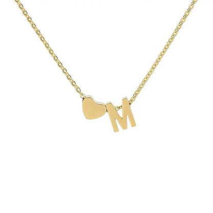Collar de Inicial con Corazón