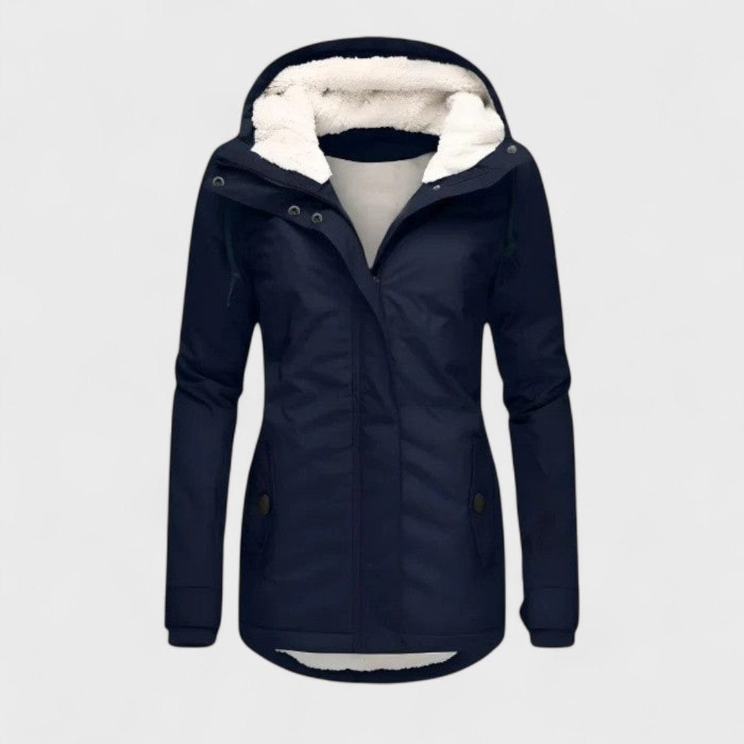Amélie - Chaqueta impermeable de invierno con capucha