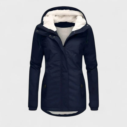 Amélie - Chaqueta impermeable de invierno con capucha