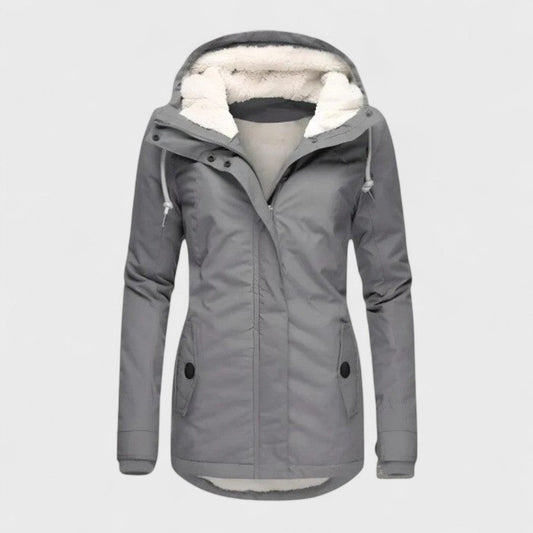 Amélie - Chaqueta impermeable de invierno con capucha