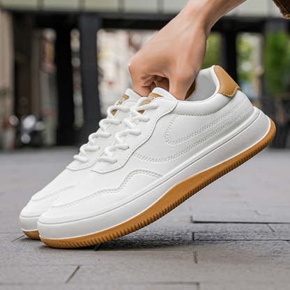 | BASKETS EN CUIR VÉRITABLE