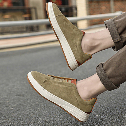| CHAUSSURES SLIP-ON EN DAIM POUR HOMME
