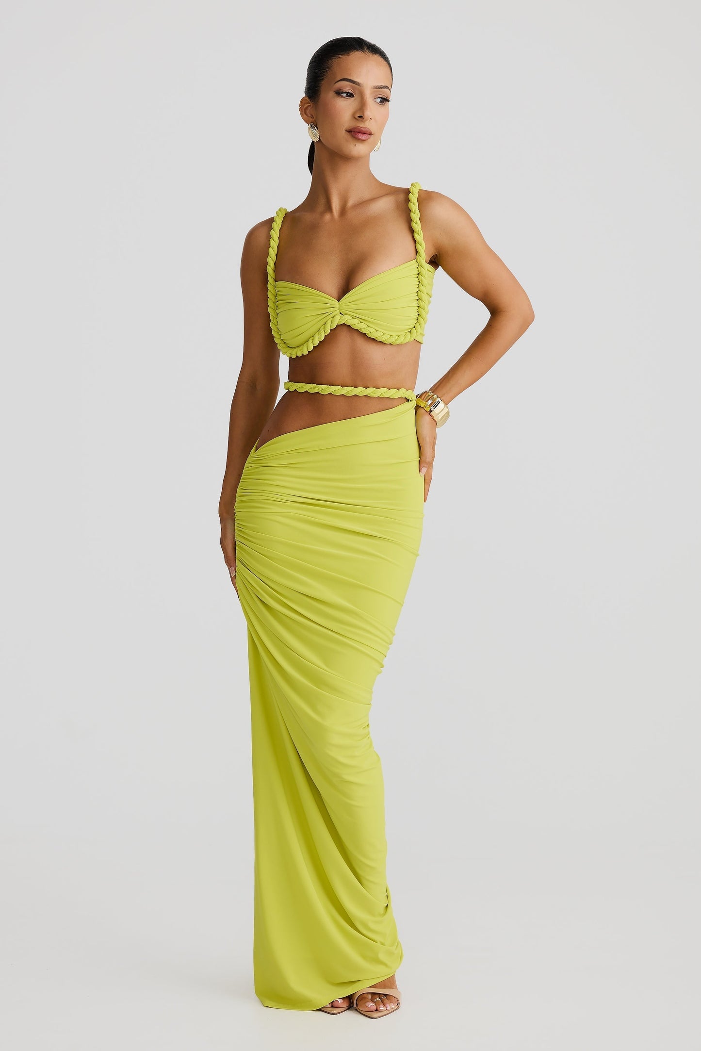 Vestido elegante de dos piezas