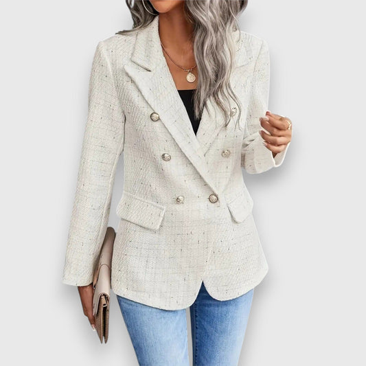 Zarela – Blazer de tweed para días cálidos