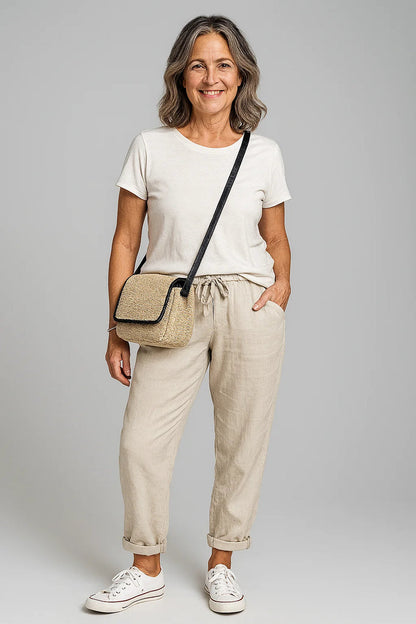 | Pantalon elegante coton
