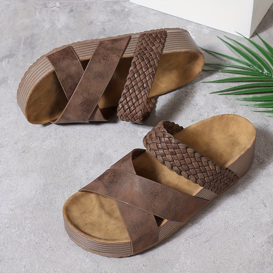 | Sandales Éléganeste Tressée