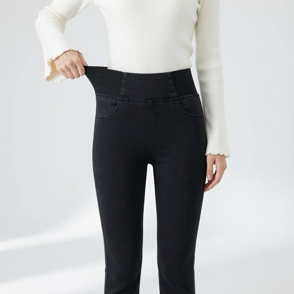Loréva™ — Vaquero Moldeador Talle Alto Confort