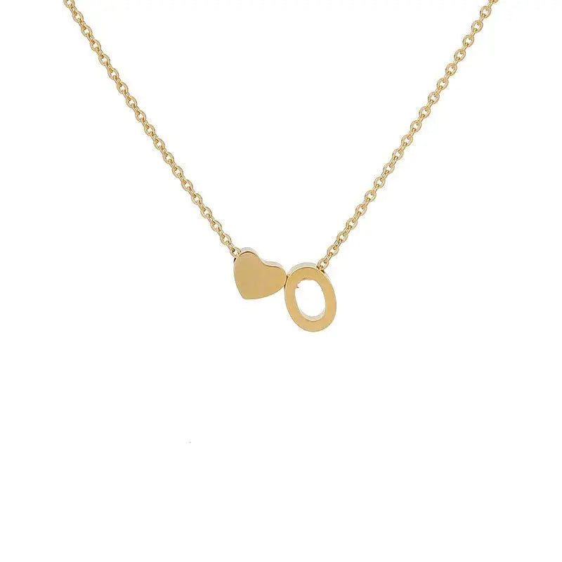 Collar de Inicial con Corazón