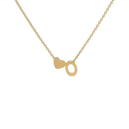 Collar de Inicial con Corazón