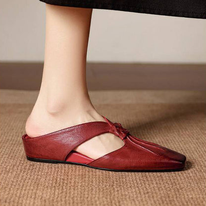 Anja | Mules con Lazo y Punta Cerrada