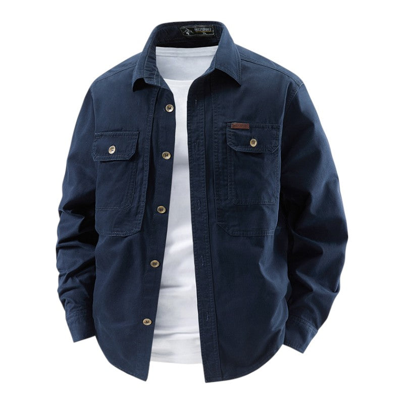 | CHEMISE UTILITAIRE À MANCHES LONGUES POUR HOMME