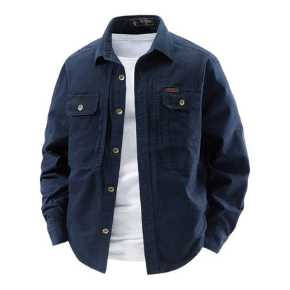 | CHEMISE UTILITAIRE À MANCHES LONGUES POUR HOMME