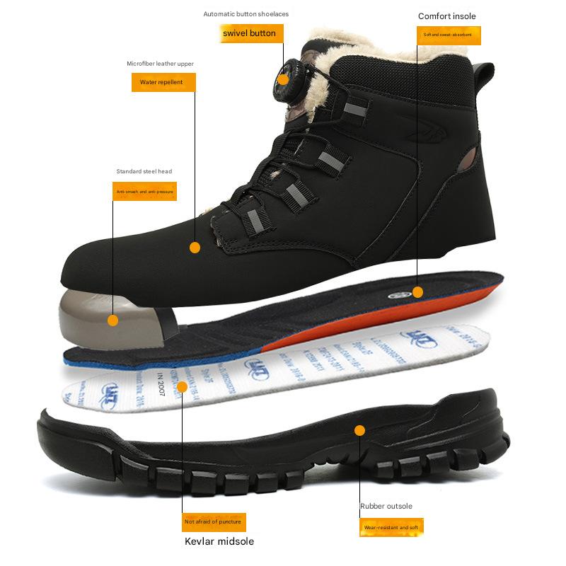 Botas de Seguridad S3 Ligeras y Antideslizantes - Unisex