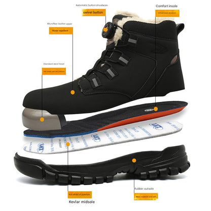 Botas de Seguridad S3 Ligeras y Antideslizantes - Unisex