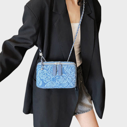 Ksenija – Bolso de Tela Vaquera a la Moda