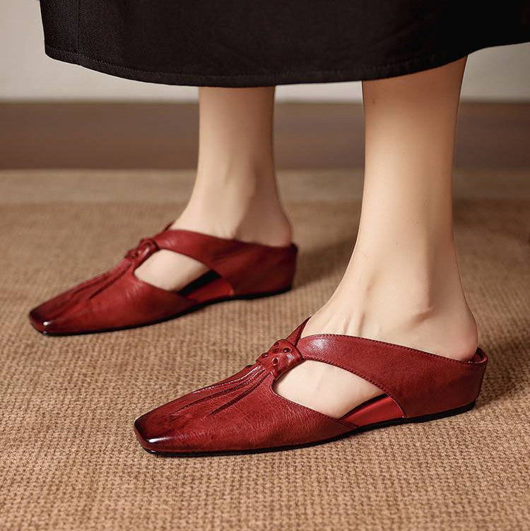Anja | Mules con Lazo y Punta Cerrada