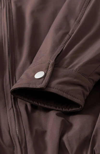 Chaqueta Casual con Cuello de Franela Leonardo