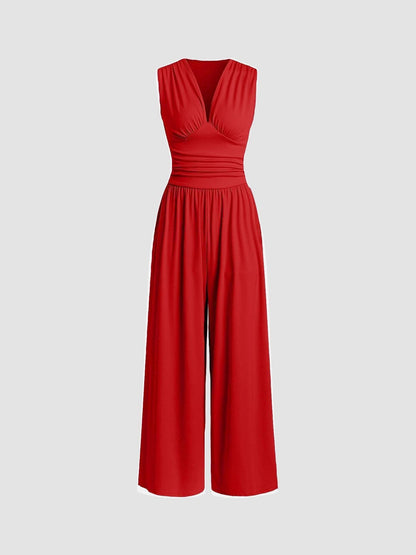 Margaux™ | Mono Fluido Elegante Sin Mangas