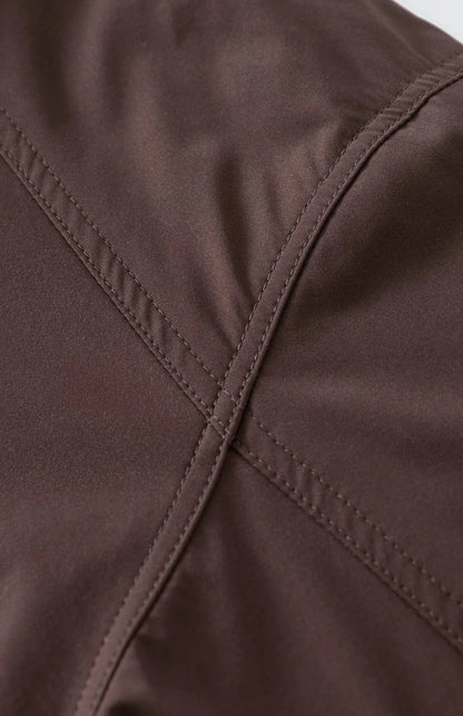 Chaqueta Casual con Cuello de Franela Leonardo