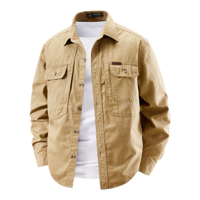 | CHEMISE UTILITAIRE À MANCHES LONGUES POUR HOMME