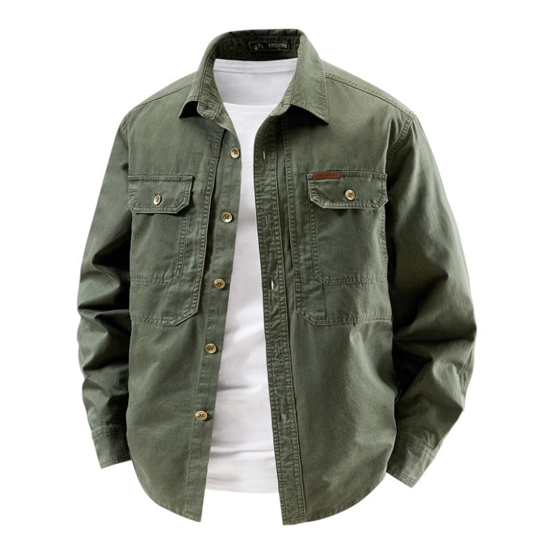 | CHEMISE UTILITAIRE À MANCHES LONGUES POUR HOMME