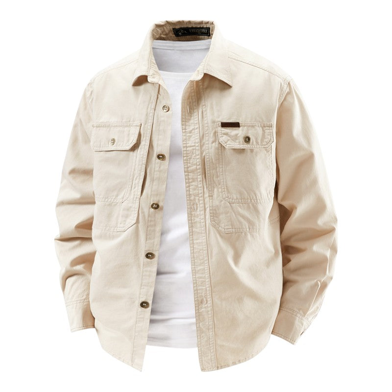 | CHEMISE UTILITAIRE À MANCHES LONGUES POUR HOMME