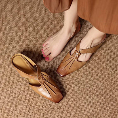 Anja | Mules con Lazo y Punta Cerrada