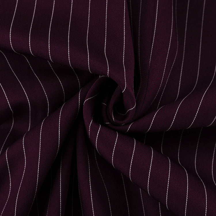 FIORA - Blazer rojo vino