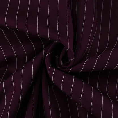 FIORA - Blazer rojo vino