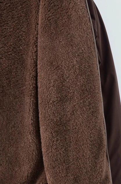 Chaqueta Casual con Cuello de Franela Leonardo