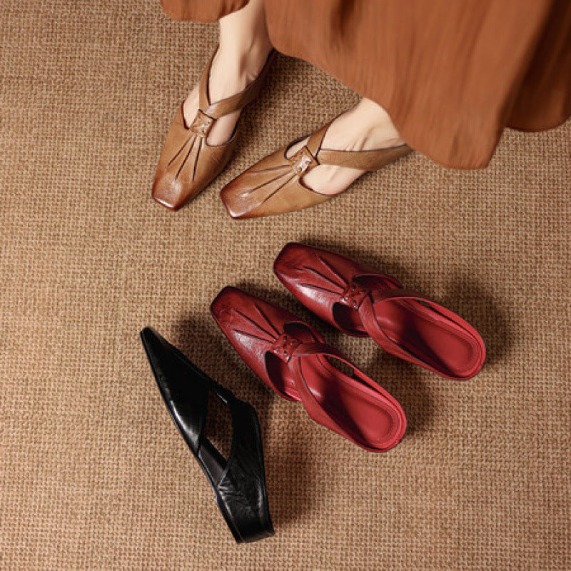 Anja | Mules con Lazo y Punta Cerrada