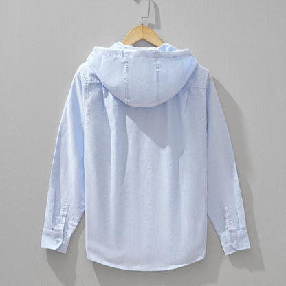 Kunibert - Sudadera Hombre Cremallera Capucha Casual Ligera de Verano