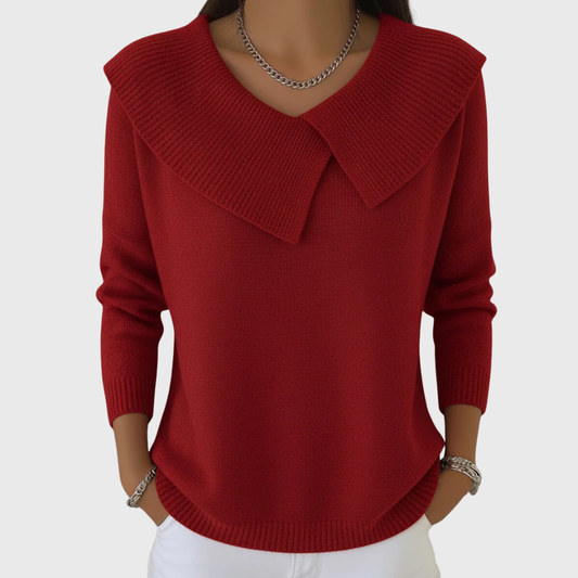 Ternizia – Jersey Mujer Cálido Cuello Suave Chic