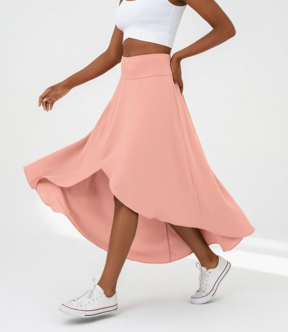 Lyséna™ | Falda Asimétrica Fluida y Elegante