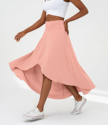 Lyséna™ | Falda Asimétrica Fluida y Elegante